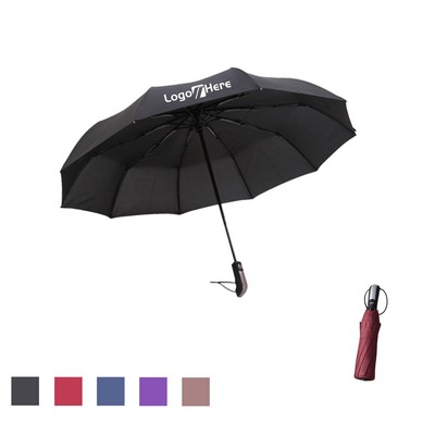 42" Arc Automatic Foldable Umbrella