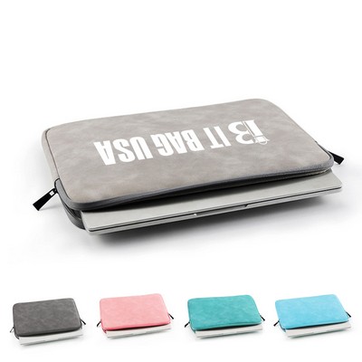 PU laptop sleeve bag