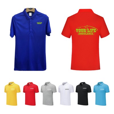 Polo Shirt With Collar