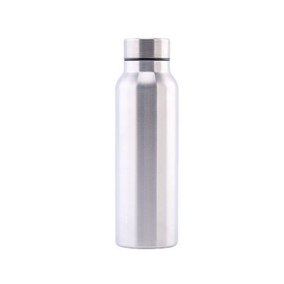 Single Wall Stainless Steel Water Bottle 17oz