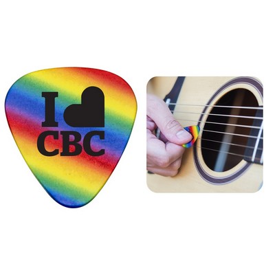 Rainbow Guitar Pick