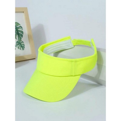 Non-ANSI Hi Vis Sun Visor Hat Safety Cap