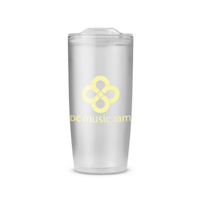 22 oz. Frosted Double Wall Tumbler