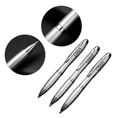 Sleek Stainless Steel Ballpoint Pen