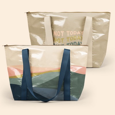 Weekender Tote Laminated Non-Woven Rpet