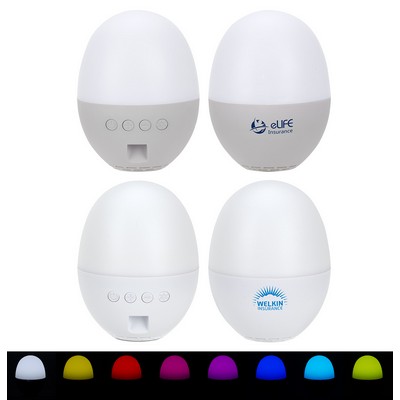 Audio Dome Lighted Wireless Speaker with White Noise Sounds