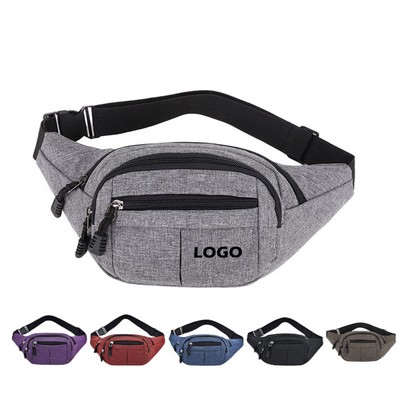 Multi-Pocketed Waist Bag