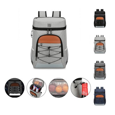 Reflective Picnic Cooler Backpack