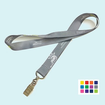 Custom Lanyard Card Holder with Clip