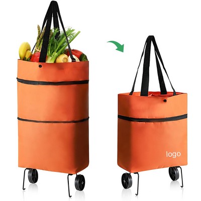 Collapsible Trolley Capacity Grocery Bag