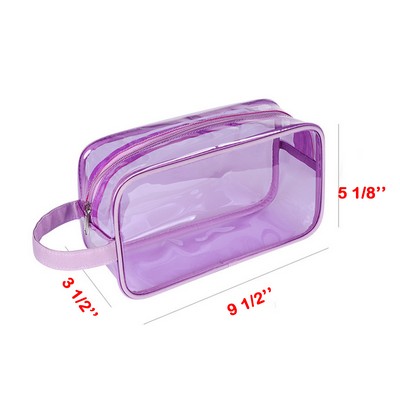 Portable Clear Travel Toiletry Bag