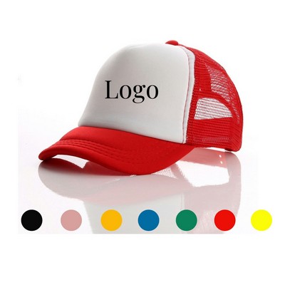 Children Junior Vintage Mesh Snapback Cap