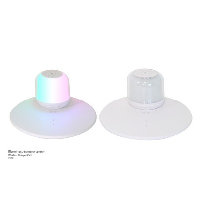 Illumin Bluetooth Speaker, Wireless Charger