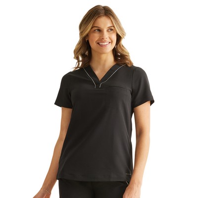 Healing Hands - 360 - Women's 1-Pocket Stella V-Neck Top