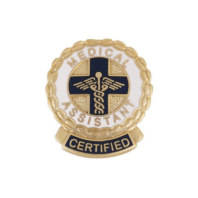 Prestige Medical - Certified Medical Assistant Cloisonne Pin