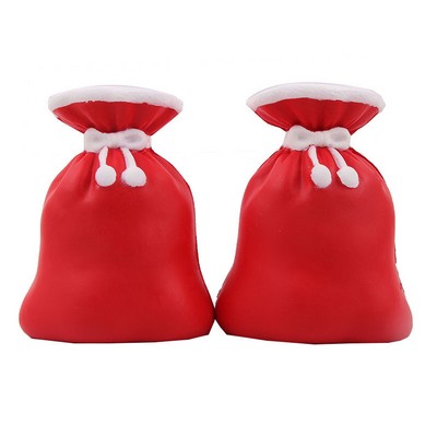 Santa Claus Gift Bag Stress Ball