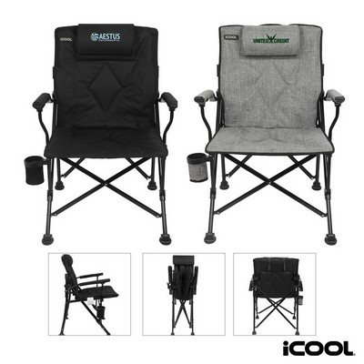 iCOOL Twin Peaks Portable Camping Chair