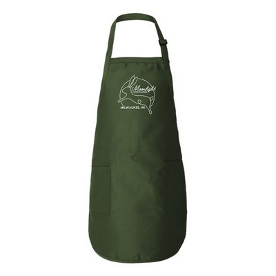 Full Length Apron - 1 Color Imprint