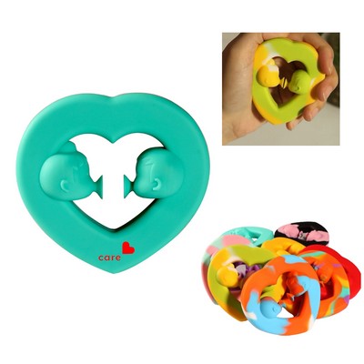 Kiss Of Love Shaped Silicone Grip Strengthener