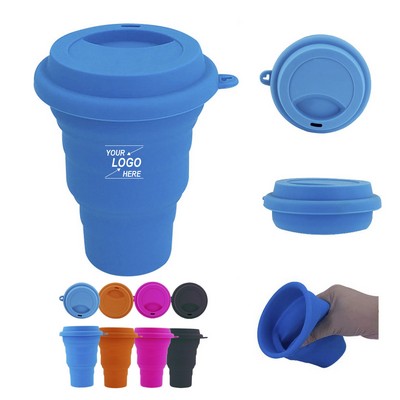 420ml Collapsible Silicone Travel Coffee Cup