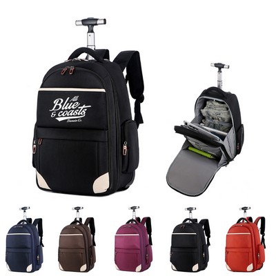 19 Inch Wheeled Rolling Backpack