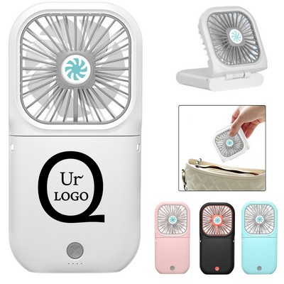 Usb Charger Hanging Neck Folding Fan