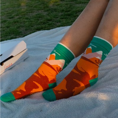 Cotton Spring Socks - Fresh Natural Comfort for the Season - American Made