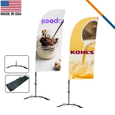 7' Busli Double-Sided Straight Flag