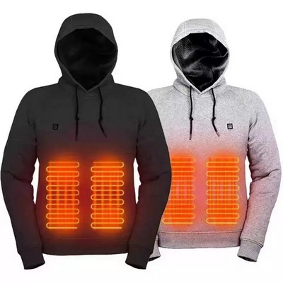 USB Heated Hoodie Sweatshirt