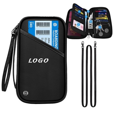 Multifunctional Anti-Theft Neck Hanging Tavel Wallet