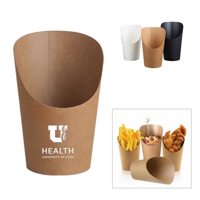 16 Oz. Kraft Paper French Fries Cup