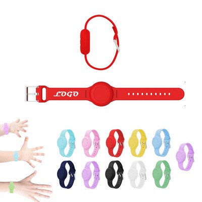 Silicone Tag Tracker Wristband Case For Kids