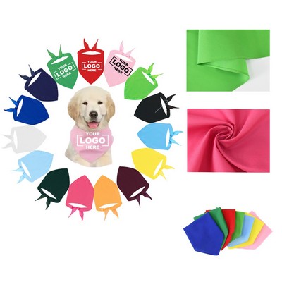 Pet Bandana Bibs Saliva Towel