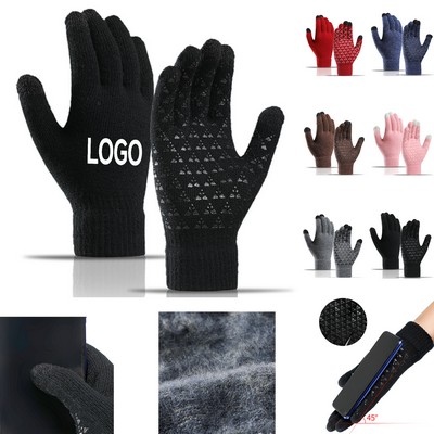 Winter Touchscreen Knitted Gloves