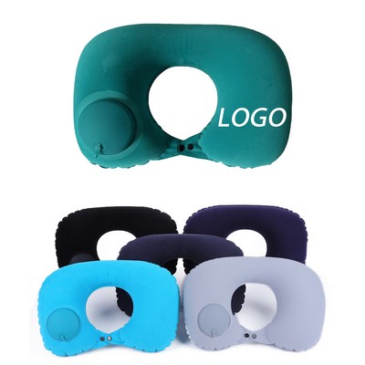 U-Shape Outdoor Convenient Inflatable Pillow