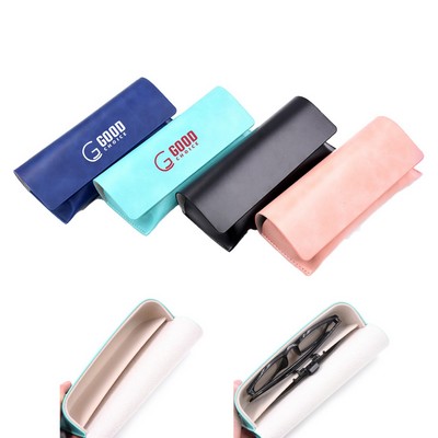 Foldable Glasses Case with Magnetic Closure