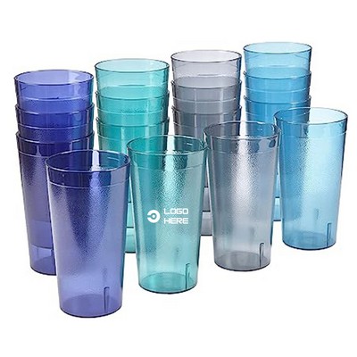 Lightweight Stackable Beverage Tumblers