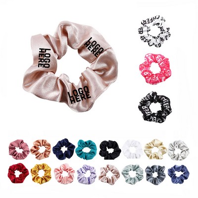 Silk Satin Hair Scrunchies