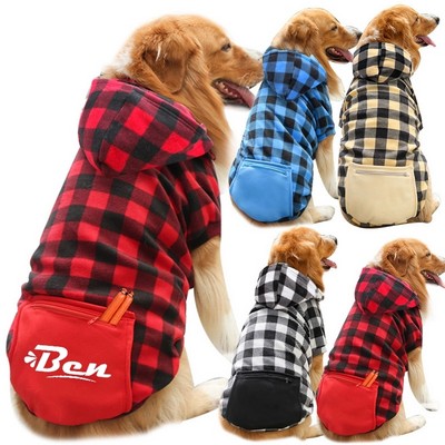 Pet Dog Winter Hoodie Cotton