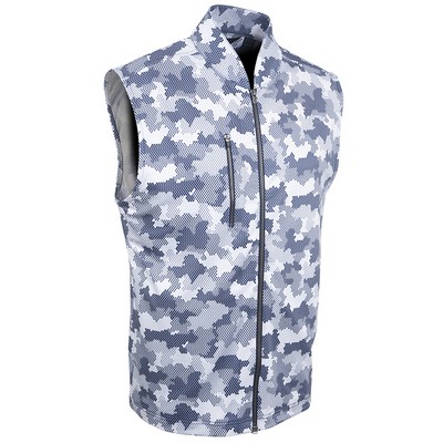 Bobby Jones Performance Armed Forces Print Full Zip Vest