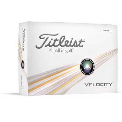 Titleist Velocity White 2024 Golf Balls - 1 Dozen