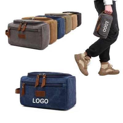 Canvas Toiletry Bag