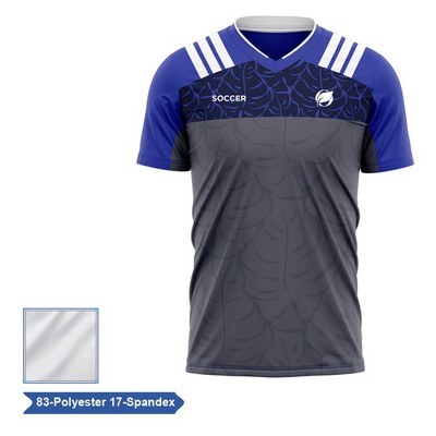 Sublimation Premium Poly Spandex Soccer Jersey - Men Women Kids