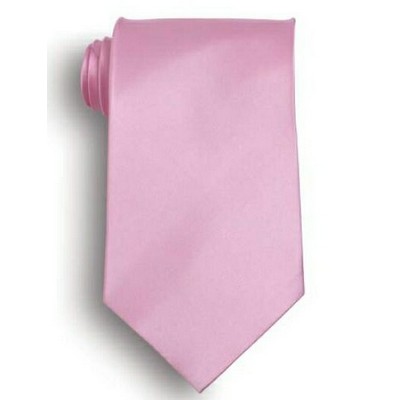 Pink Silk Tie