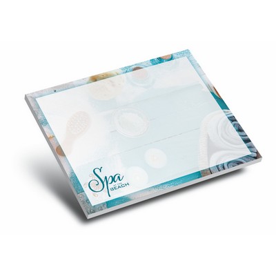 50-Sheet Stik-Withit® Adhesive Notepad w/ Pastel Paper (4"x3")