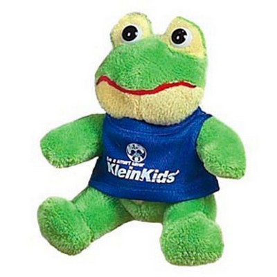 Quincy Frog Stuffed Animal w/Shirt (5")