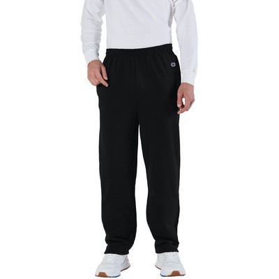 Champion Adult Powerblend® Open-Bottom Fleece Pant with Pockets