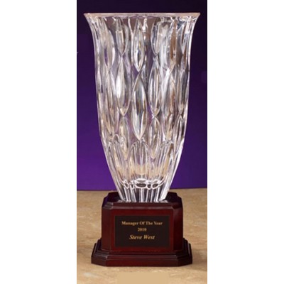 9" Waterford Crystal Rainfall Award