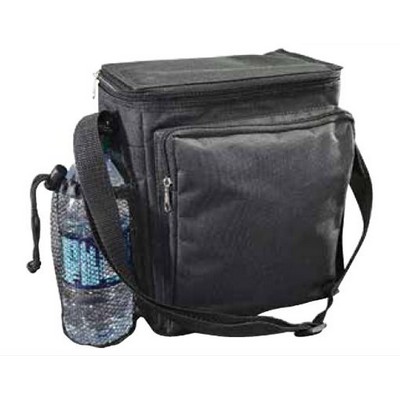 Insulated 12 Packs Cooler w/Cell Phone Pocket