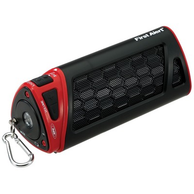 First Alert Portable Outdoor Bluetooth® Speaker